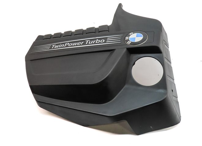 Thumbnail 2: 11-18 BMW 535i 640i 740i X3 X5 X6 (F10 F07 F01) 3.0L TURBO N55 ENGINE COVER TRIM