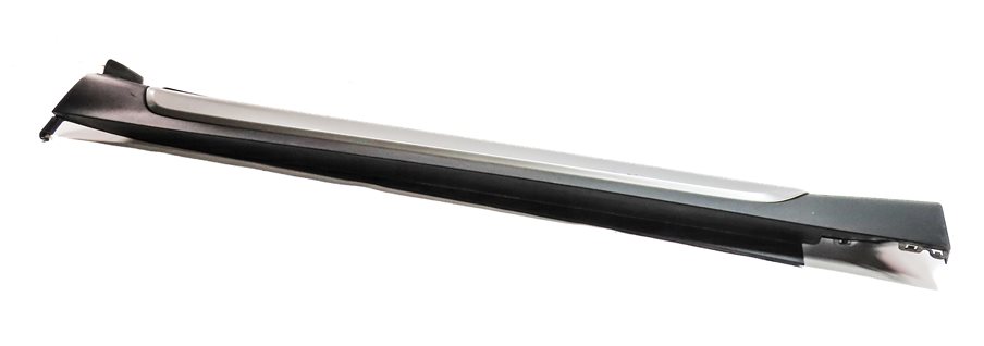 2018 BMW X5 (F15) LEFT DRIVER ROCKER PANEL TRIM MOULDING (BLACK/SILVER)