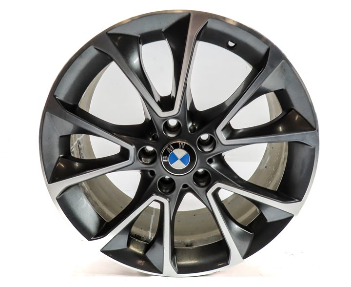 Thumbnail 3: 15-18 BMW X5 F15 19X9 ALUMINUM 5 NARROW V SPOKE WHEEL RIM 