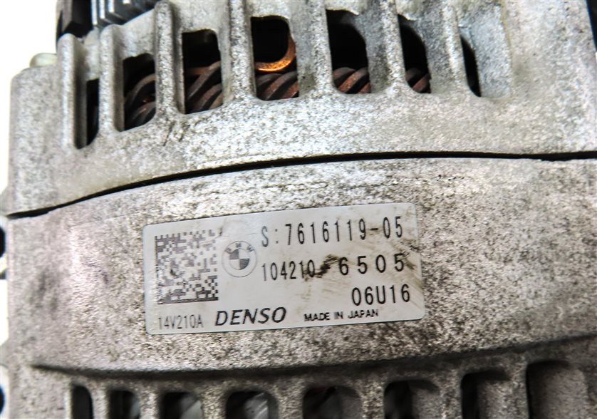 Thumbnail 6: 2012-2018 BMW 335i 435i 535i 640i 740i X3 X4 X5 X6 3.0L N55 210 AMP ALTERNATOR