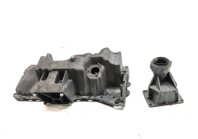 Thumbnail 2: 2014-2019 BMW X5 X6 (F15 F16) 3.0L N55 TURBO ENGINE OIL PAN FLUID PAN SUMP