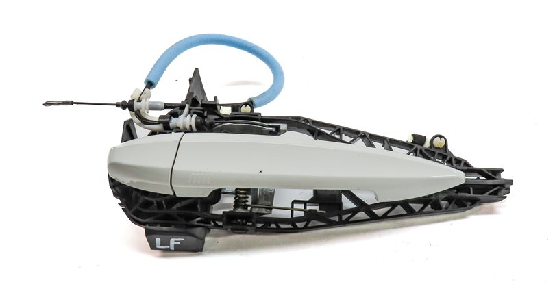 Thumbnail 2: 14-21 BMW X1 X2 X5 X6 (F15 F16 F39 F48) FRONT LEFT COMFORT DOOR HANDLE (White)