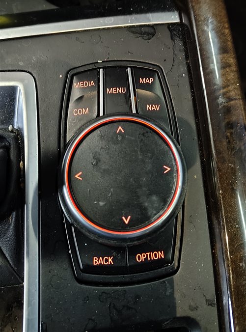Thumbnail 2: 12-20 BMW 2 3 4 SERIES (F22 F30 F32 F34) STEREO NAVIGATION i-DRIVE SWITCH KNOB