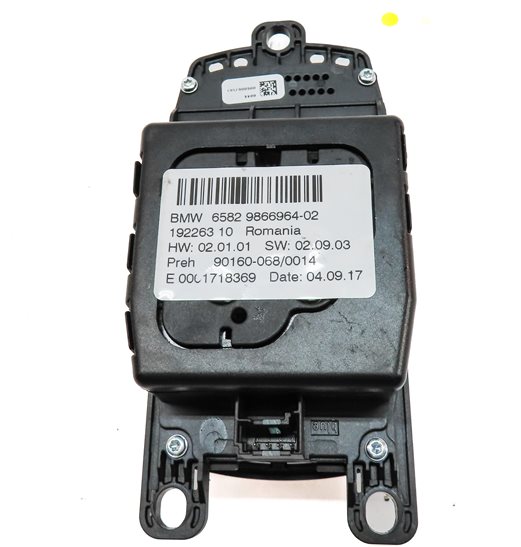 Thumbnail 5: 12-20 BMW 2 3 4 SERIES (F22 F30 F32 F34) STEREO NAVIGATION i-DRIVE SWITCH KNOB