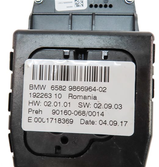 Thumbnail 6: 12-20 BMW 2 3 4 SERIES (F22 F30 F32 F34) STEREO NAVIGATION i-DRIVE SWITCH KNOB