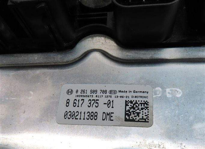 Thumbnail 14: 13-18 BMW 328i 428i 528i X3 X4 (F30 F32) 2.0L N26 ENGINE DME BCM MODULE KEY SET