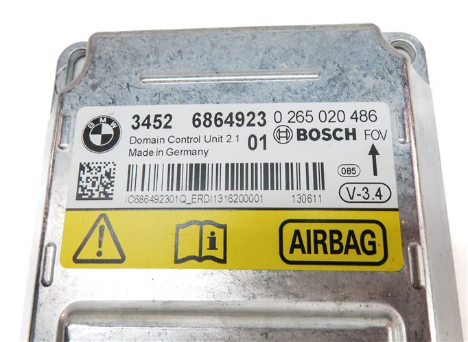 Thumbnail 5: 2014-2016 BMW 528i 535i 550i (F10) ABS ICM INTEGRATED CHASSIS MANAGEMENT MODULE