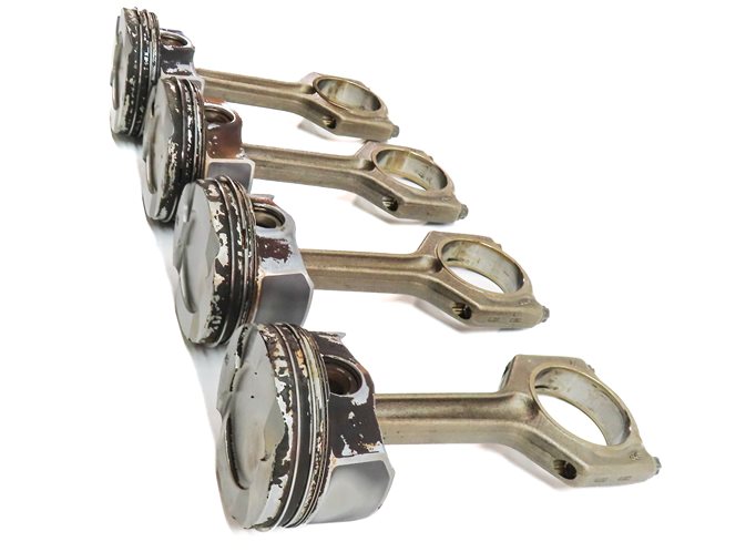 Thumbnail 4: 14-18 BMW 2 3 4 5 X1 X3 X5 Z4 2.0L (F10 F22 F30) TURBO N20 N26 PISTON & ROD SET4