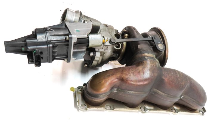 Thumbnail 3: 12-18 BMW 328i 428i 528i X3 X4 X5 Z4 2.0T (N26) ENGINE TURBOCHARGER w/ MANIFOLD