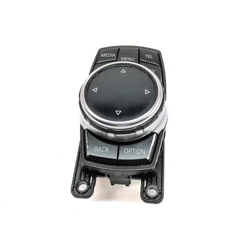Thumbnail 2: 12-20 BMW 2 3 4 SERIES (F22 F30 F32 F34) STEREO NAVIGATION i-DRIVE SWITCH KNOB