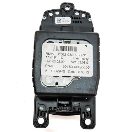 Thumbnail 4: 12-20 BMW 2 3 4 SERIES (F22 F30 F32 F34) STEREO NAVIGATION i-DRIVE SWITCH KNOB
