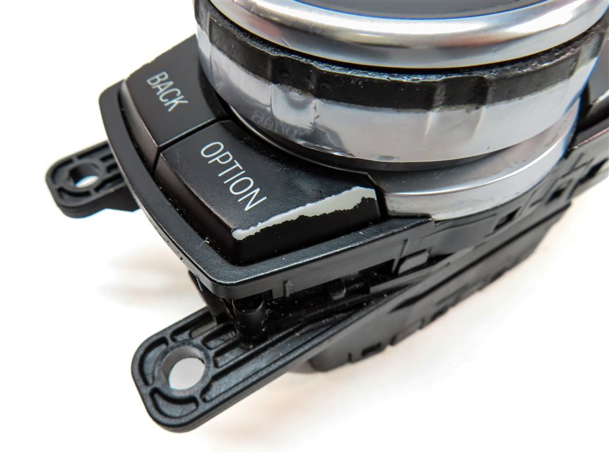 Thumbnail 6: 12-20 BMW 2 3 4 SERIES (F22 F30 F32 F34) STEREO NAVIGATION i-DRIVE SWITCH KNOB