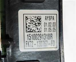 Thumbnail 10: 2016 LAND ROVER DISCOVERY SPORT (L550) DRIVER STEERING WHEEL CONTROL SWITCH SET
