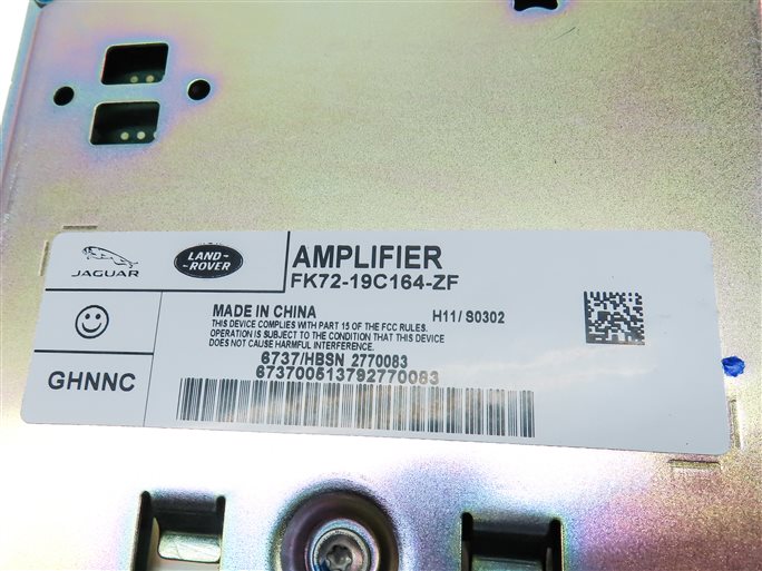 Thumbnail 6: 2015-2017 LAND ROVER DISCOVERY SPORT (L550) RADIO STEREO AUDIO AMP AMPLIFIER