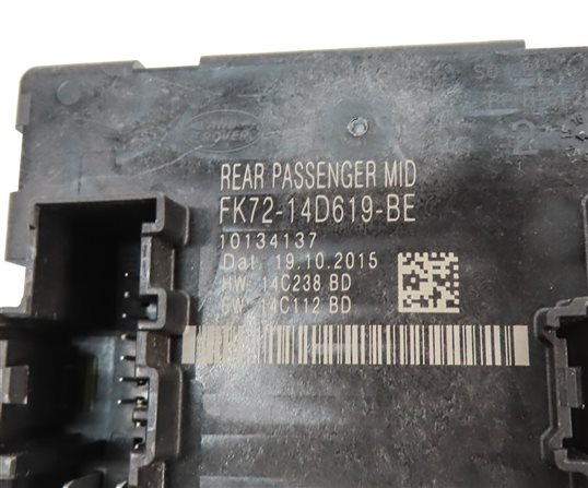 Thumbnail 5: 2016 LAND ROVER DISCOVERY SPORT (L550) REAR RIGHT DOOR CONTROL MODULE