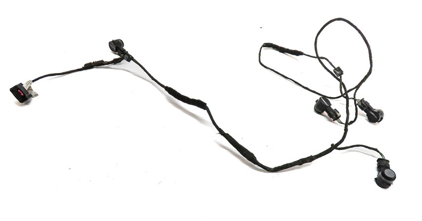 2016 BMW X5 (F15) REAR PARK ASSIST PDC DISTANCE CONTROL WIRE SENSOR SET/4 (Grey)
