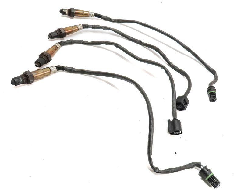2016 BMW X5 (F15) 4.4L (N63) ENGINE OXYGEN O2 LAMBDA PROBE WIRE SENSOR SET/4