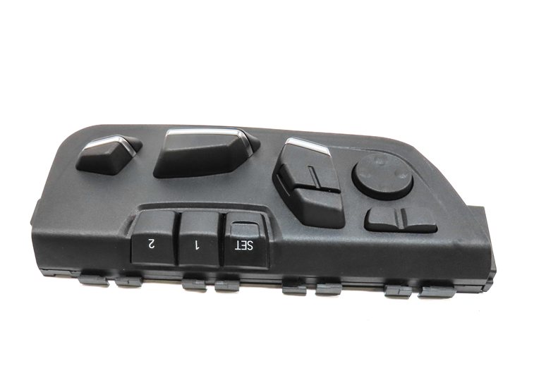 Thumbnail 4: 16 BMW X5 F15 FRONT RIGHT PASSENGER MEMORY SEAT POSITION ADJUST SWITCH w/LUMBAR