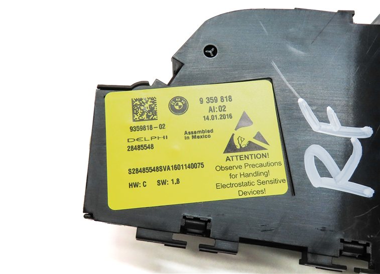 Thumbnail 6: 16 BMW X5 F15 FRONT RIGHT PASSENGER MEMORY SEAT POSITION ADJUST SWITCH w/LUMBAR