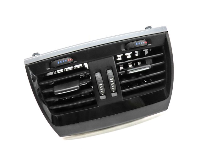 2016 BMW X5 (F15) REAR CENTER CONSOLE HEAT AIR AC HVAC DUAL VENT (Black)