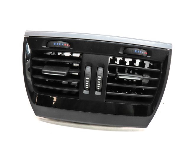 Thumbnail 2: 2016 BMW X5 (F15) REAR CENTER CONSOLE HEAT AIR AC HVAC DUAL VENT (Black)