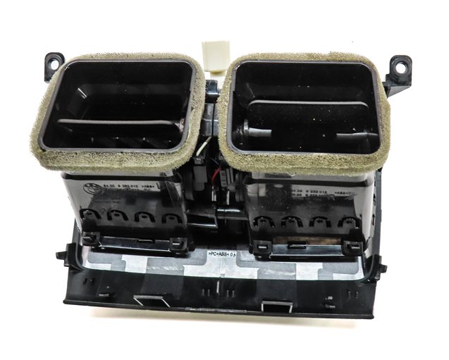 Thumbnail 4: 2016 BMW X5 (F15) REAR CENTER CONSOLE HEAT AIR AC HVAC DUAL VENT (Black)