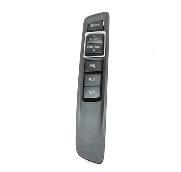 Thumbnail 2: 2016 BMW X5 (F15) HILL DESCENT PARK ASSIST CAMERA TRACTION CONTROL SWITCH PANEL