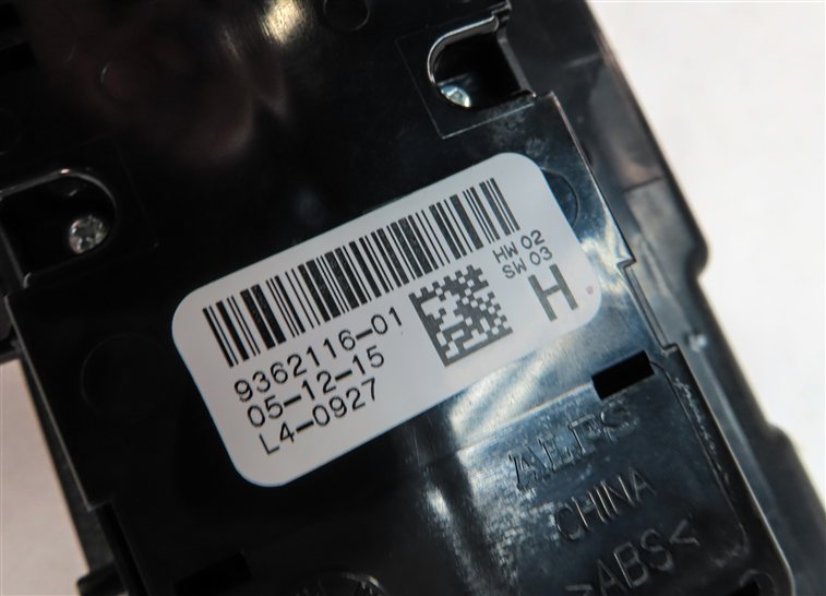 Thumbnail 6: 14-21 BMW X1 X2 X5 X5M X6 X6M F15 F16 F39 F48 F85 F86 DRIVER PFOLD WINDOW SWITCH