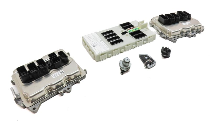 Thumbnail 3: 14-19 BMW 5 6 7 X5 X6 (F01 F10 F12 F15 F16) 4.4L N63 ENGINE DME MODULE KEY SET