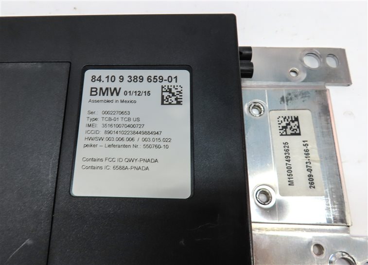 Thumbnail 5: 14-20 BMW 2 3 4 X3 X5 X6 (F15 F16 F22 F25 F30 F32 F86) BLUETOOTH CONTROL MODULE