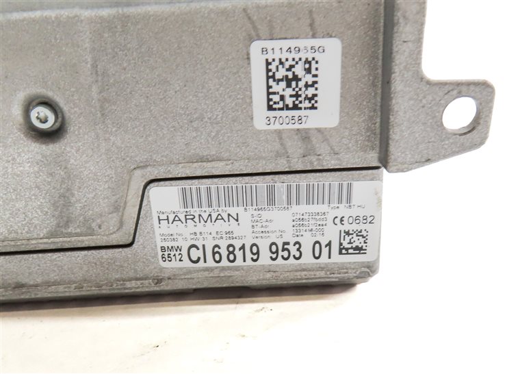Thumbnail 9: 14-16 BMW 2 3 4 5 6 7 X3 X5 X6 (F10 F15 F22 F30 F32) AM/FM CD STEREO RECEIVER