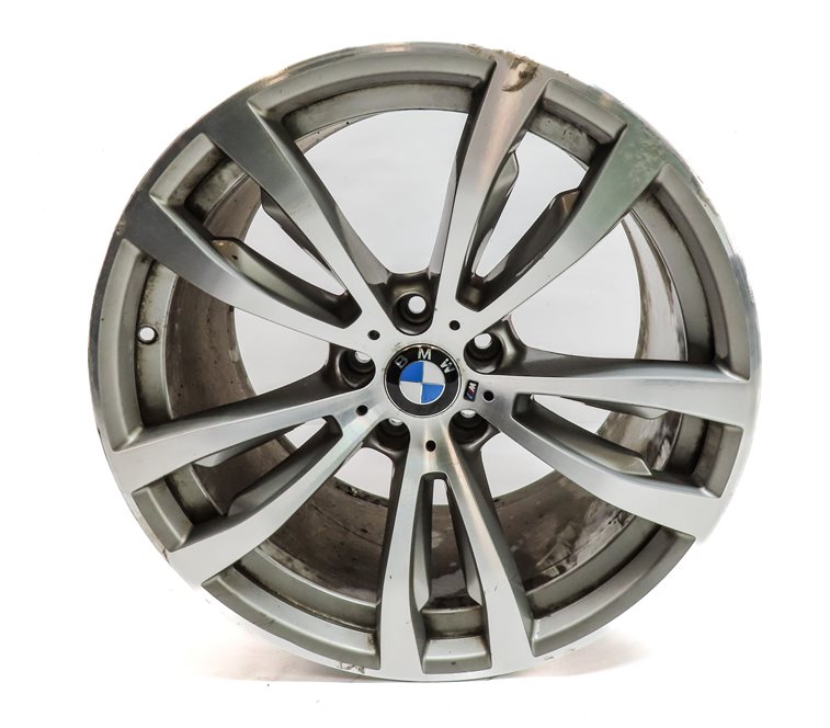 Thumbnail 2: 14-19 BMW X5 X6 F15 F16 20X11 INCH REAR 5 V SPOKE DIMPLED MACHINED WHEEL RIM