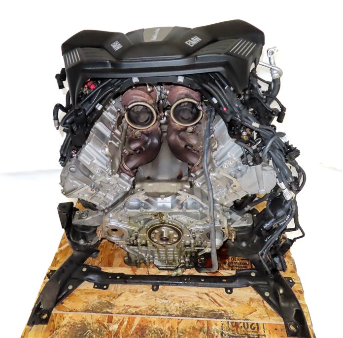 Thumbnail 14: 16-19 BMW X5 X6 F15 F16 4.4L N63 N63B44B N63B44O2 ENGINE MOTOR ASSEMBLY (83k)