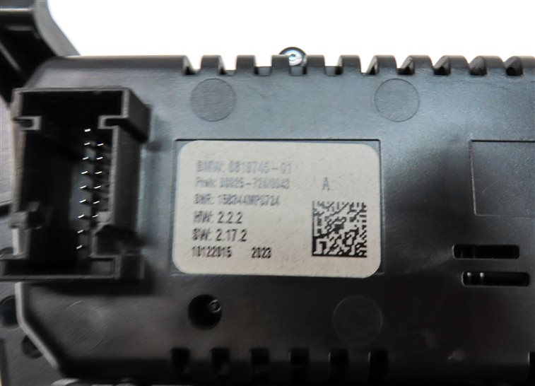Thumbnail 6: 2014-2018 BMW X5 (F15 F85) FRONT HEATER A/C TEMPERATURE CLIMATE CONTROL PANEL