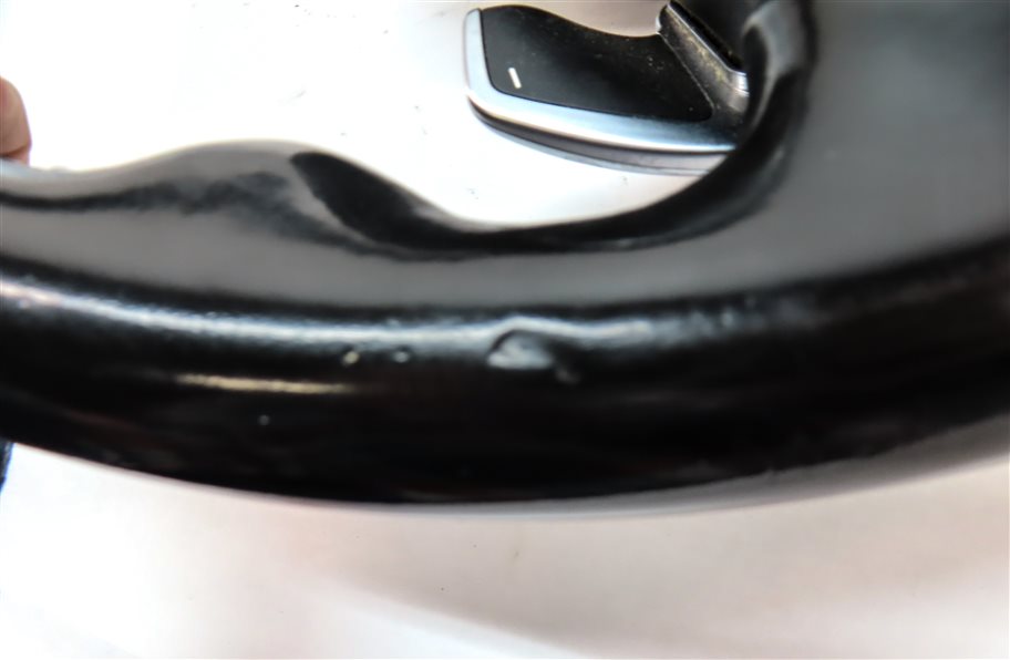 Thumbnail 9: 15-19 BMW X5 X6 F15 F16 DRIVER M SPORT STEERING WHEEL w/PADDLE SHIFT (Black)