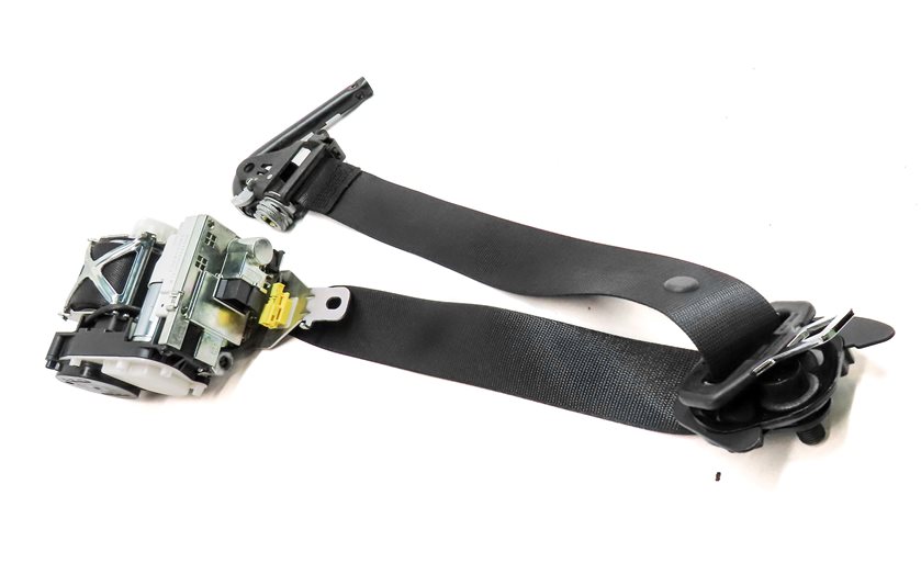 Thumbnail 3: 16-19 MERCEDES GLE GLS X166 FRONT RIGHT PASSENGER SEAT SEATBELT RETRACTOR(Black)
