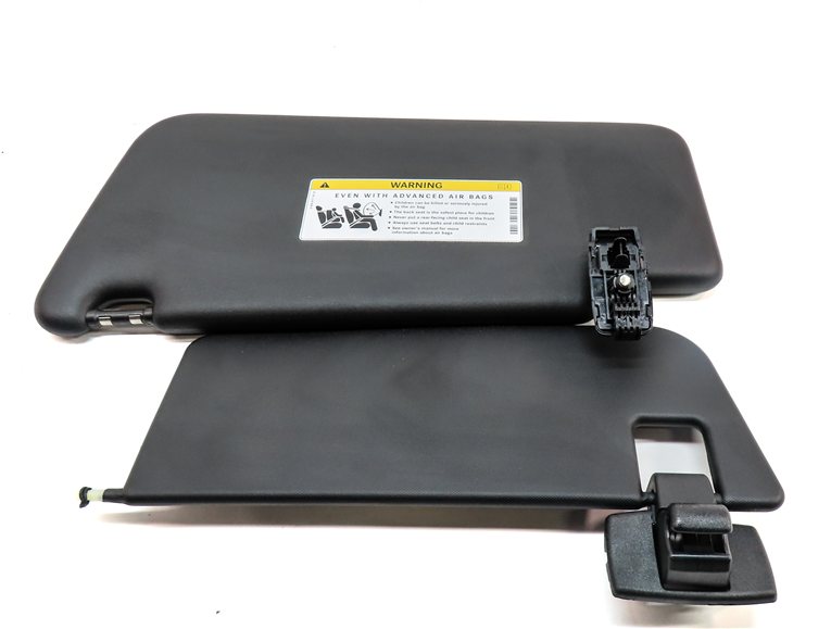 Thumbnail 5: 13-19 MERCEDES GL350 GL450 GL550 GLS W166 X166 FRONT LEFT DRIVER SUNVISOR(Black)