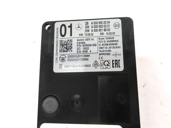Thumbnail 5: 2014-2020 MERCEDES CLA250 CLA45 GLS CLS (C117 W166 W253) BLIND SPOT RADAR MODULE