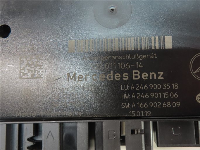 Thumbnail 6: 18-20 MERCEDES B GLA GLE GLS CLASS TRAILER TOW TOWING CONTROL MODULE