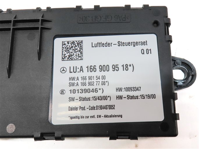 Thumbnail 5: 2016-2019 MERCEDES GLE GLS CLASS X166 SUSPENSION CONTROL MODULE