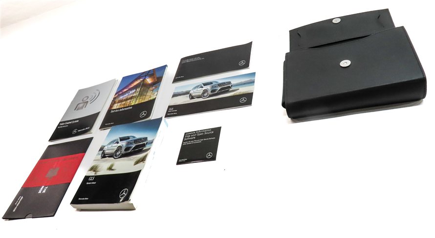 Thumbnail 2: 2019 MERCEDES GLS450 (X166) 3.0L (M276) ENGINE OWNER'S MANUAL BOOKLET SET w/CASE