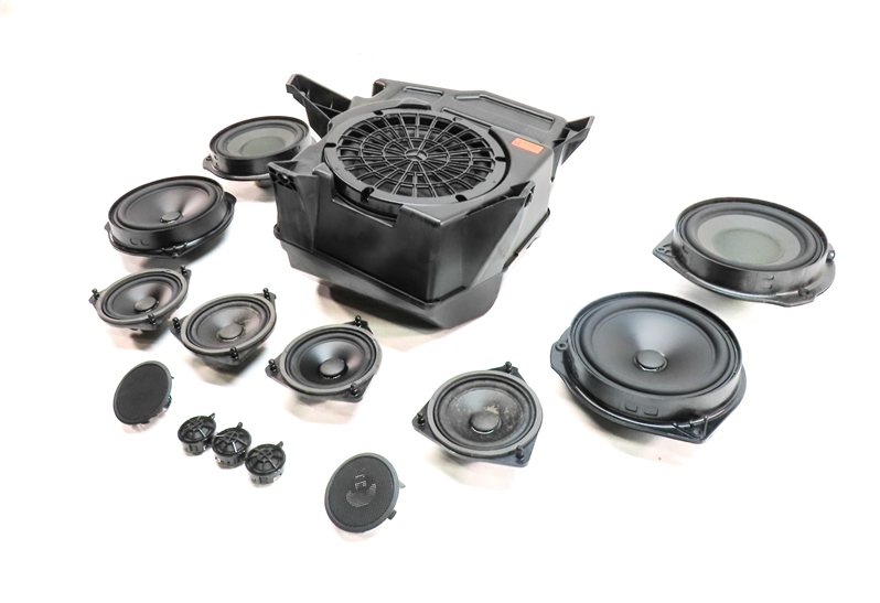 19 MERCEDES GLS450 (X166) RADIO STEREO AUDIO LOGIC 7 SOUND SYSTEM SPEAKER SET/14