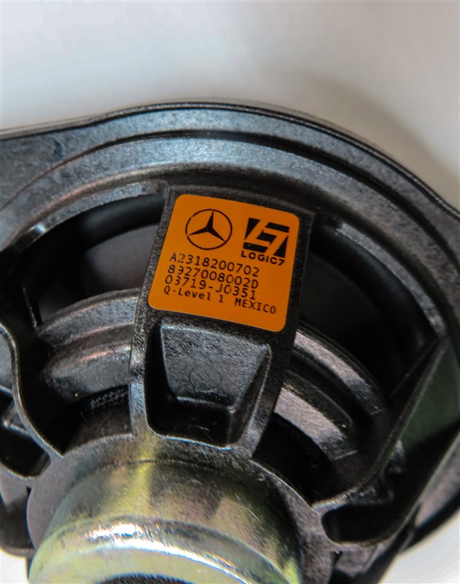 Thumbnail 13: 19 MERCEDES GLS450 (X166) RADIO STEREO AUDIO LOGIC 7 SOUND SYSTEM SPEAKER SET/14