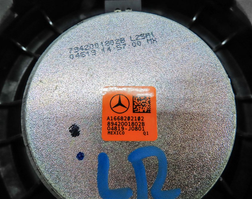 Thumbnail 15: 19 MERCEDES GLS450 (X166) RADIO STEREO AUDIO LOGIC 7 SOUND SYSTEM SPEAKER SET/14