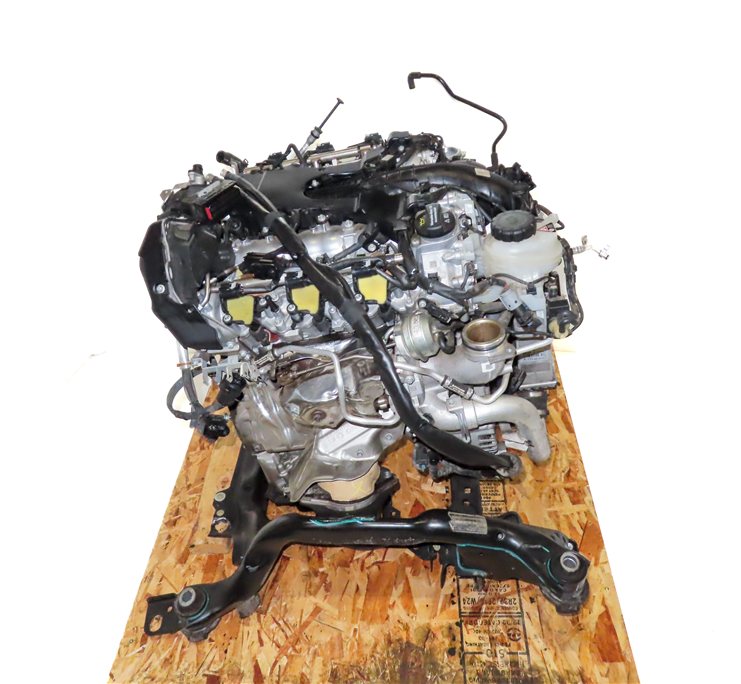 Thumbnail 10: 17-19 MERCEDES GLE43 GLE400 GLS450 X166 3.0L TWIN TURBO ENGINE ASSEMBLY (113k)