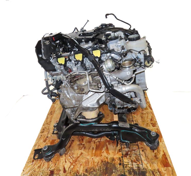Thumbnail 11: 17-19 MERCEDES GLE43 GLE400 GLS450 X166 3.0L TWIN TURBO ENGINE ASSEMBLY (113k)