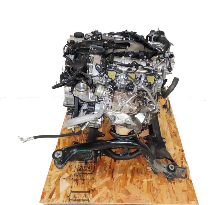 Thumbnail 14: 17-19 MERCEDES GLE43 GLE400 GLS450 X166 3.0L TWIN TURBO ENGINE ASSEMBLY (113k)
