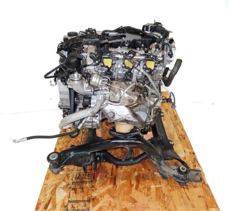 Thumbnail 15: 17-19 MERCEDES GLE43 GLE400 GLS450 X166 3.0L TWIN TURBO ENGINE ASSEMBLY (113k)
