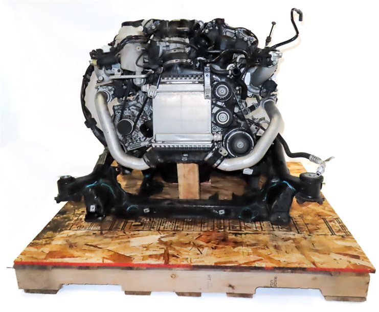 Thumbnail 3: 17-19 MERCEDES GLE43 GLE400 GLS450 X166 3.0L TWIN TURBO ENGINE ASSEMBLY (113k)