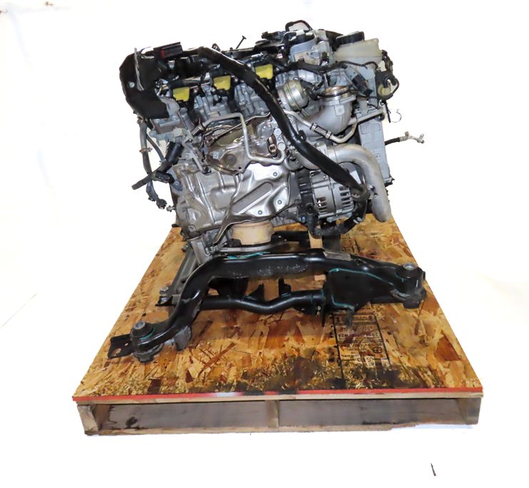 Thumbnail 4: 17-19 MERCEDES GLE43 GLE400 GLS450 X166 3.0L TWIN TURBO ENGINE ASSEMBLY (113k)